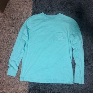 Brand new Small teal vineyard vine long sleeve